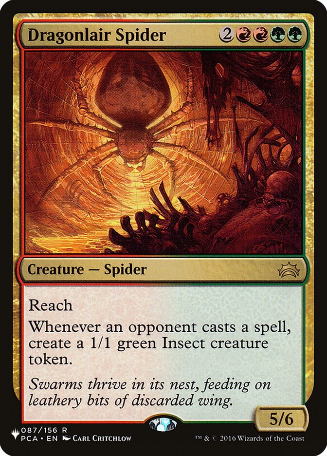Dragonlair Spider, The List · pca-87