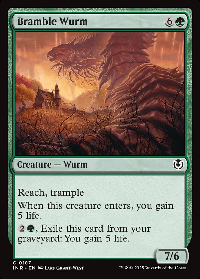 Bramble Wurm, Innistrad Remastered · 0187