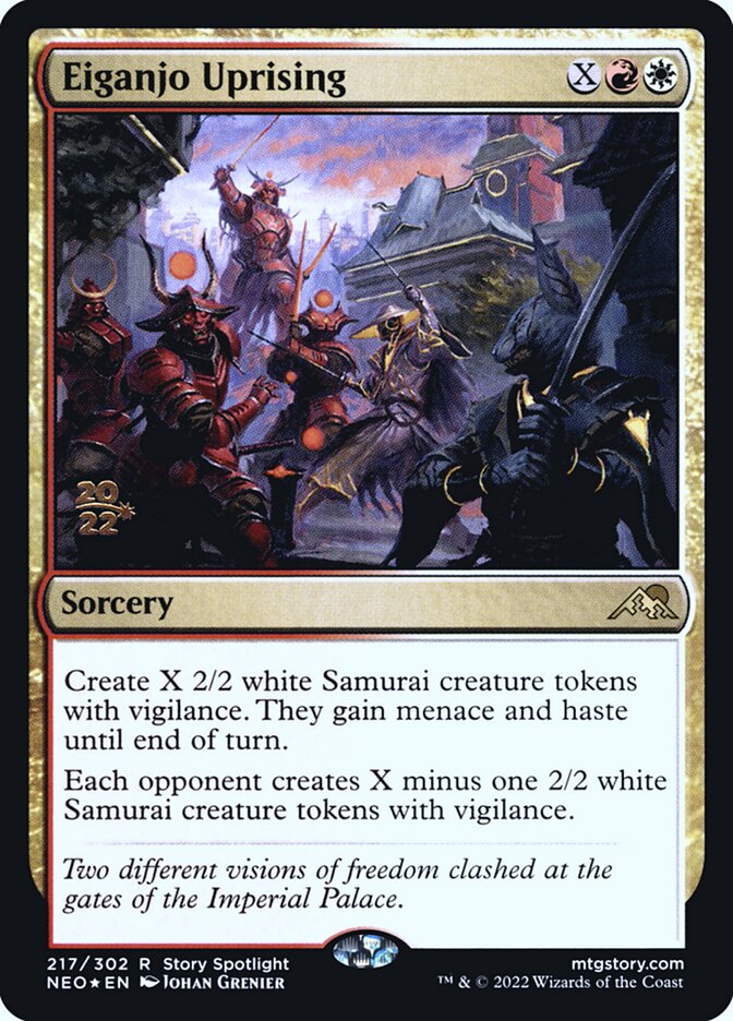 Eiganjo Uprising, Kamigawa: Neon Dynasty Promos · 217/302