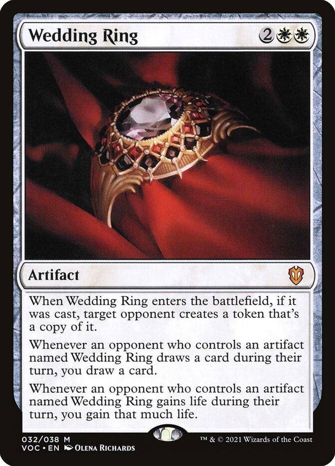 Wedding Ring, Crimson Vow Commander · 032/038