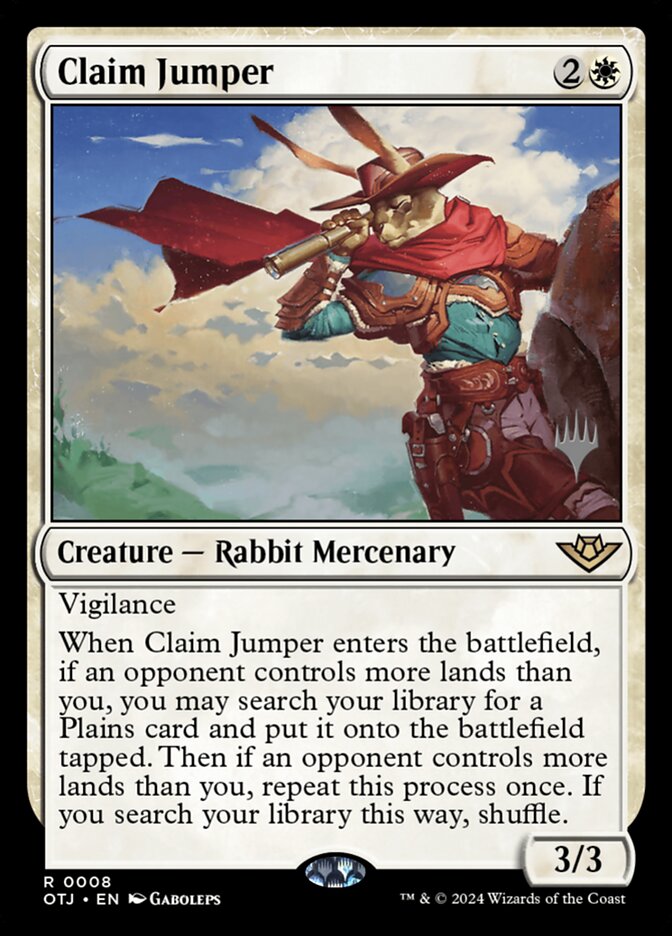 Claim Jumper, Outlaws of Thunder Junction Promos · 0008