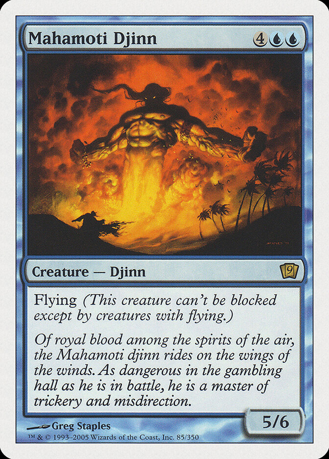 Mahamoti Djinn, Ninth Edition · 85/350