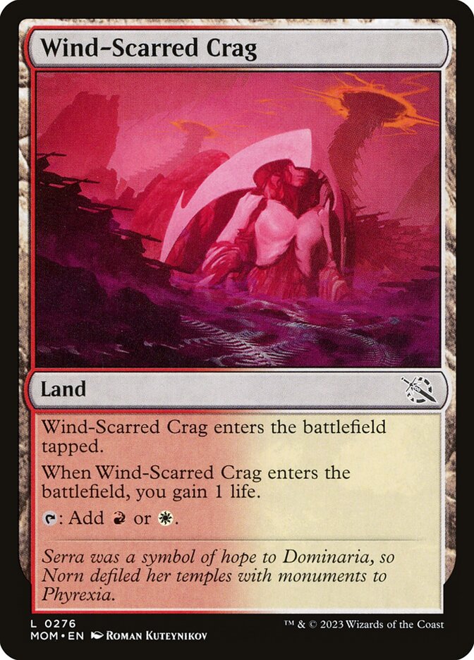 Wind-Scarred Crag, March of the Machine · 0276