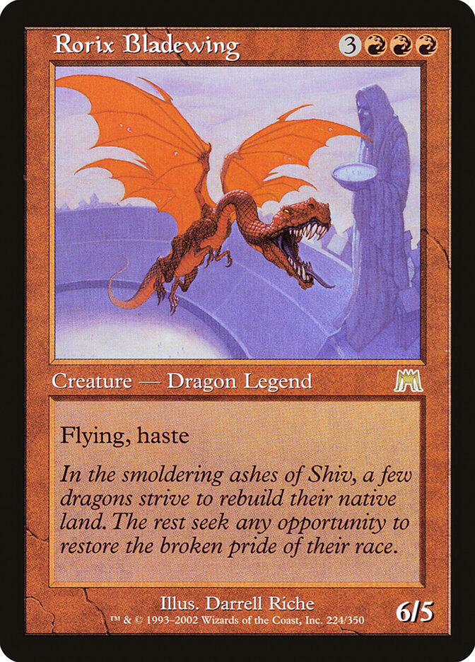 Rorix Bladewing, Onslaught · 224/350