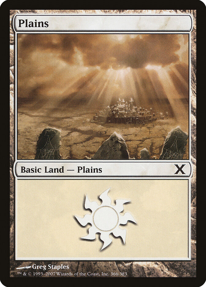 Plains, Tenth Edition · 366/383