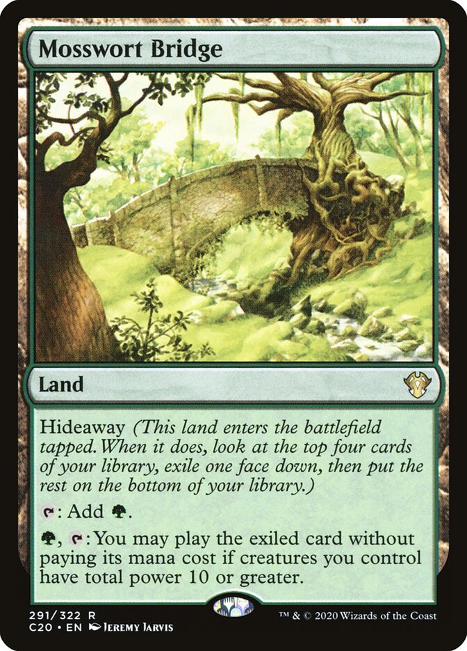 Mosswort Bridge, Commander 2020 · 291/322