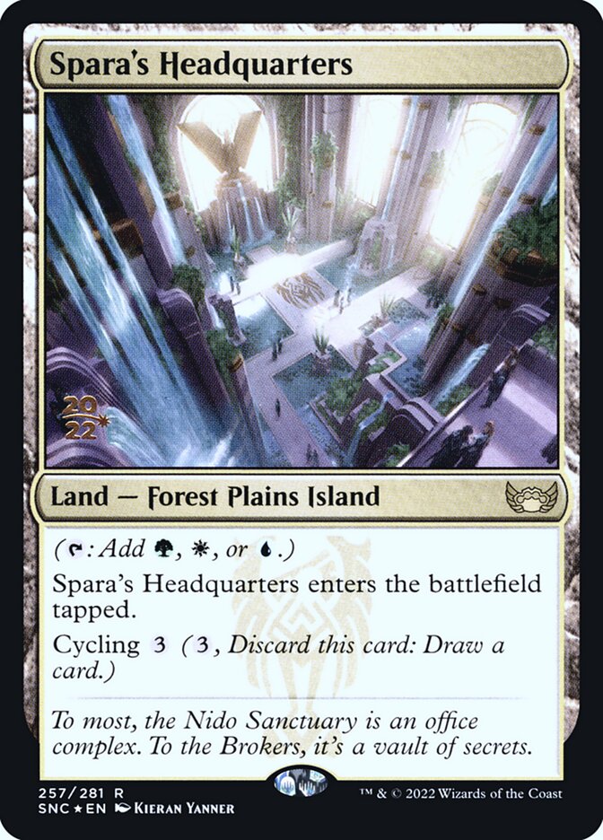 Spara's Headquarters, Streets of New Capenna Promos · 257/281