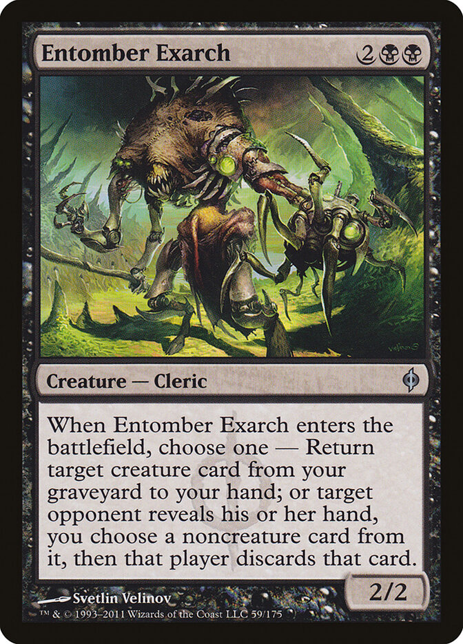 Entomber Exarch, New Phyrexia · 59/175