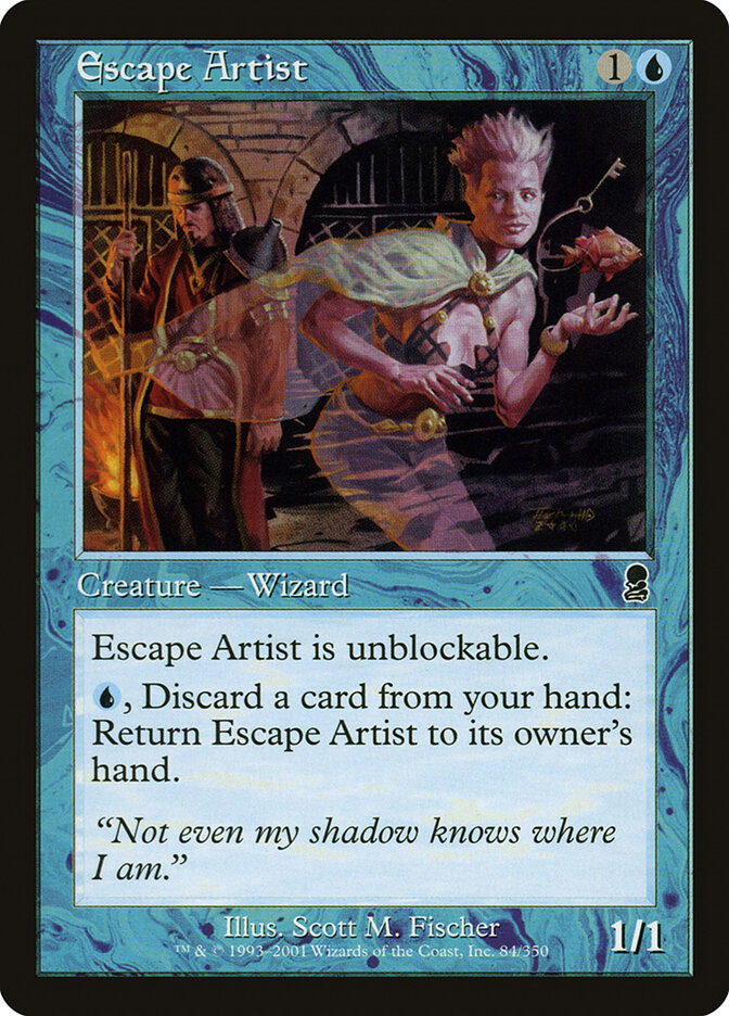 Escape Artist, Odyssey · 84/350