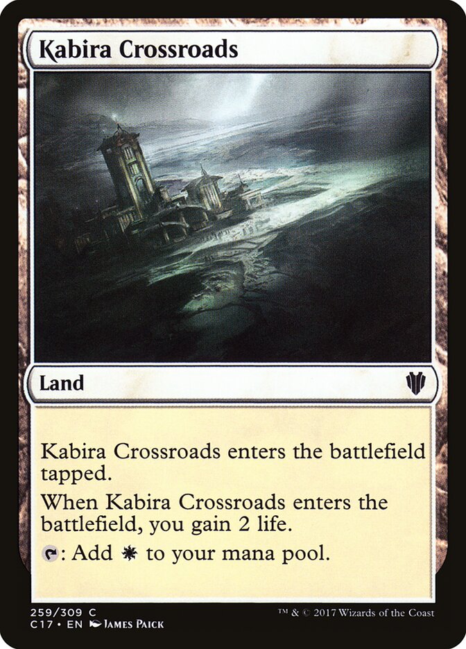 Kabira Crossroads, Commander 2017 · 259/309