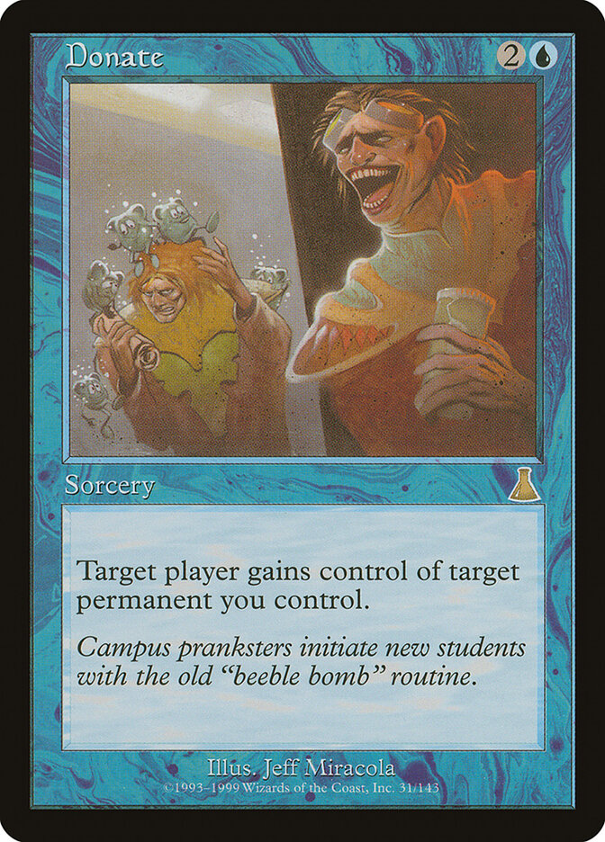 Donate, Urza's Destiny · 31/143
