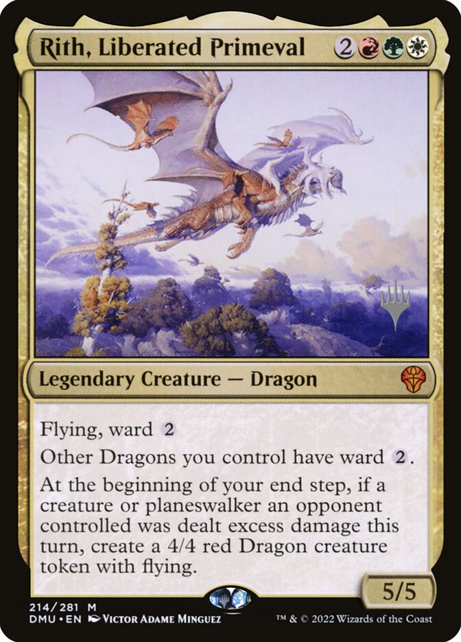 Rith, Liberated Primeval, Dominaria United Promos · 214/281