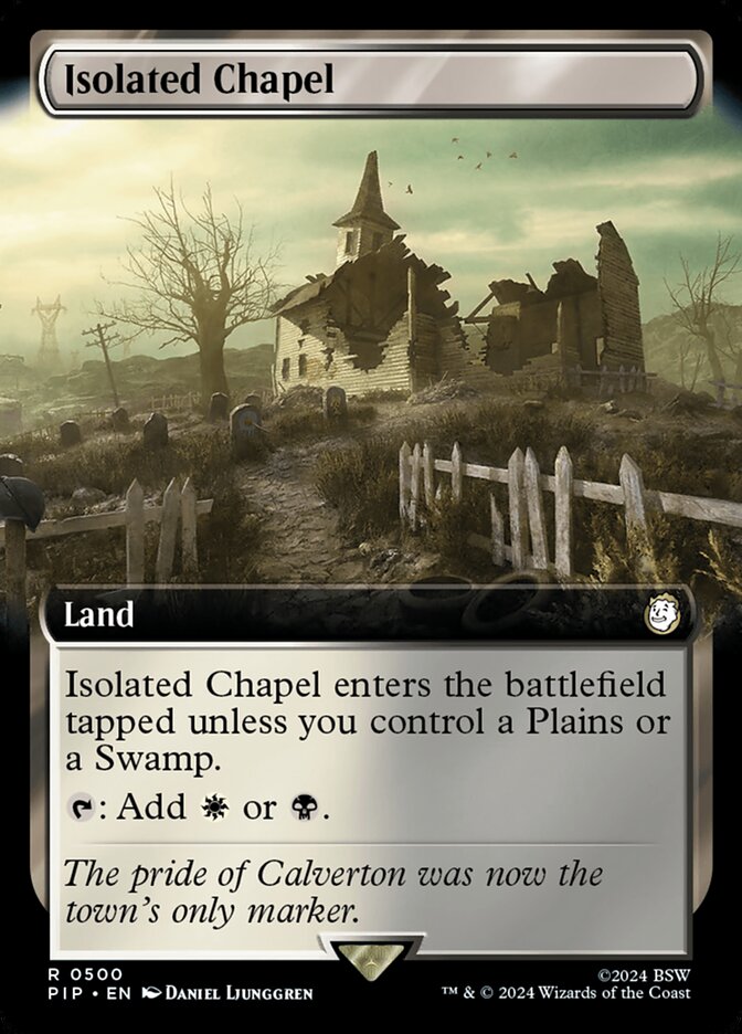 Isolated Chapel, Fallout · 0500
