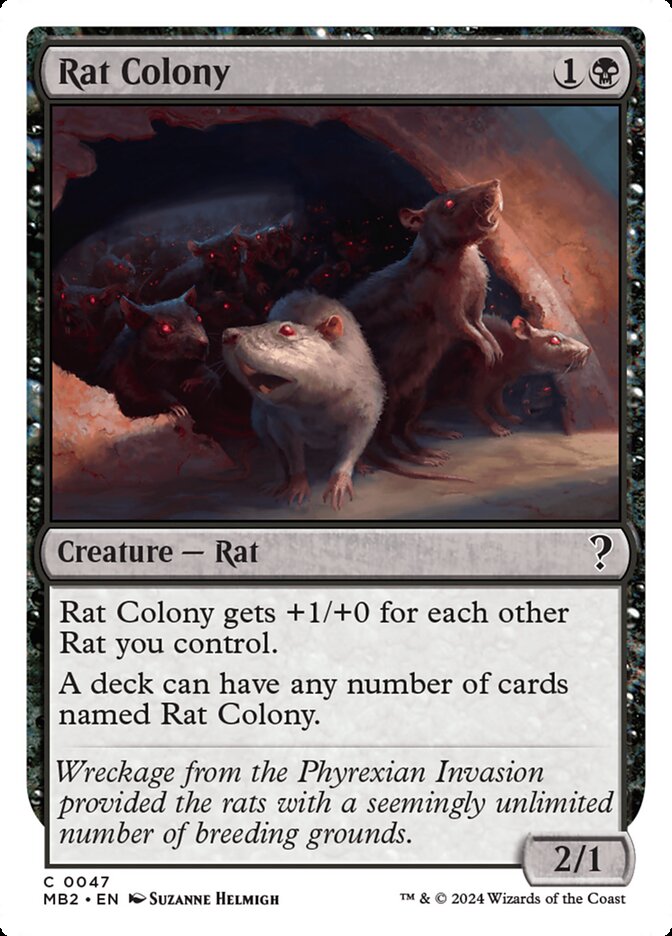 Rat Colony, Mystery Booster 2 · 0047