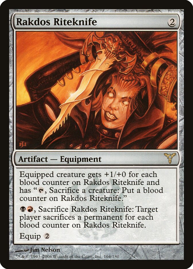 Rakdos Riteknife, Dissension · 164/180