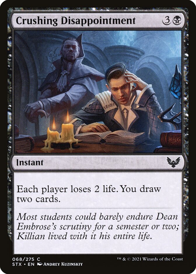 Crushing Disappointment, Strixhaven: School of Mages · 068/275