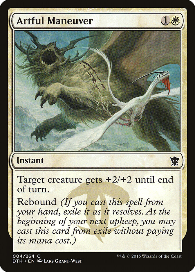 Artful Maneuver, Dragons of Tarkir · 004/264