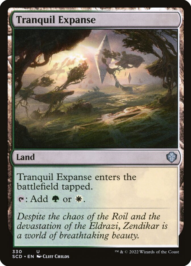 Tranquil Expanse, Starter Commander Decks · 330