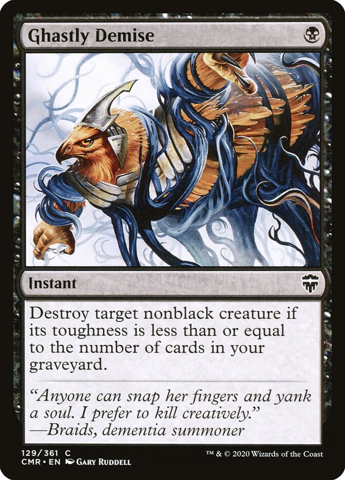 Ghastly Demise, Commander Legends · 129/361