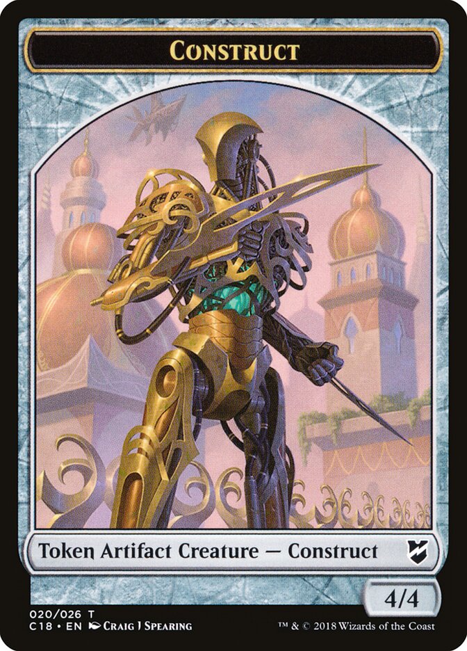 Construct, Commander 2018 Tokens · 020