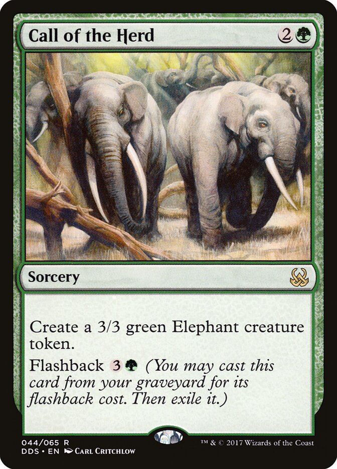 Call of the Herd, Duel Decks: Mind vs. Might · 044/065