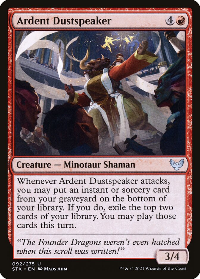 Ardent Dustspeaker, Strixhaven: School of Mages · 092/275
