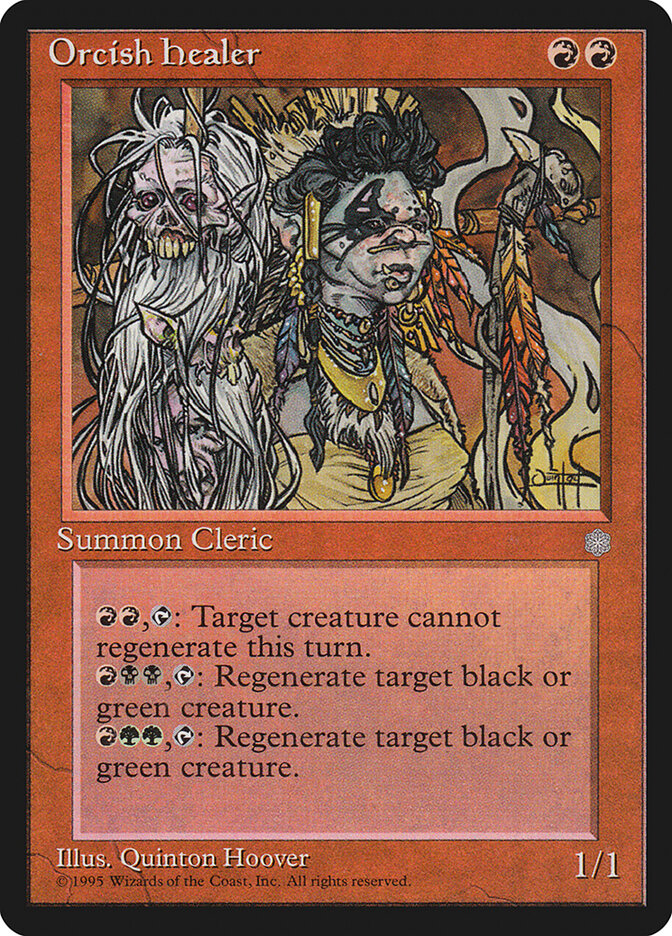Orcish Healer, Ice Age · 208