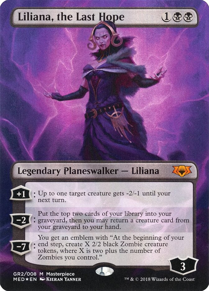 Liliana, the Last Hope, Mythic Edition · gr2