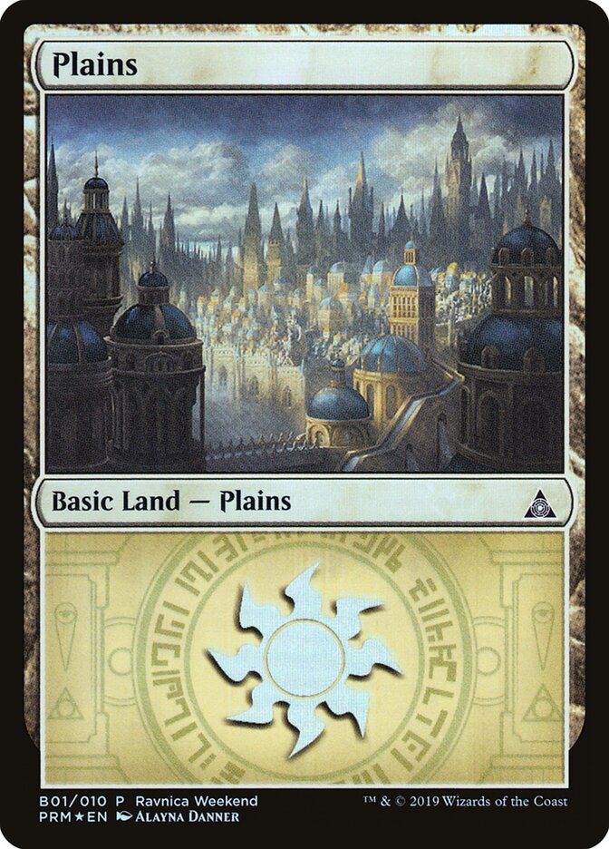 Plains, RNA Ravnica Weekend · b01