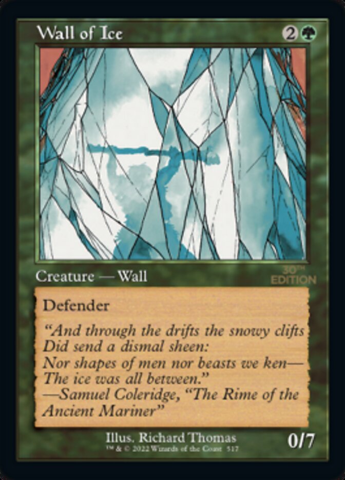Wall of Ice, 30th Anniversary Edition · 517/594