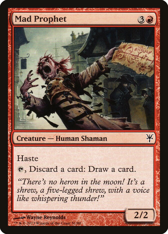 Mad Prophet, Duel Decks: Sorin vs. Tibalt · 51/80