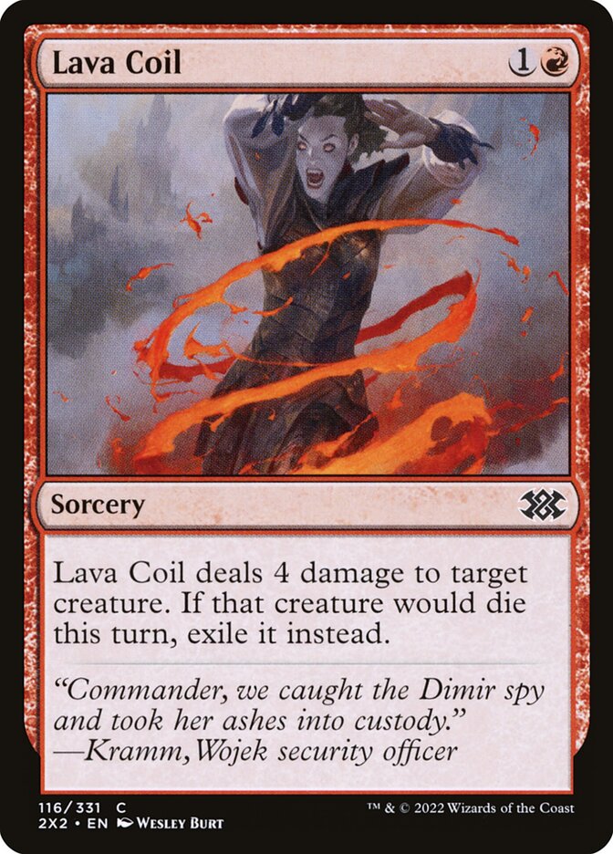 Lava Coil, Double Masters 2022 · 116/331