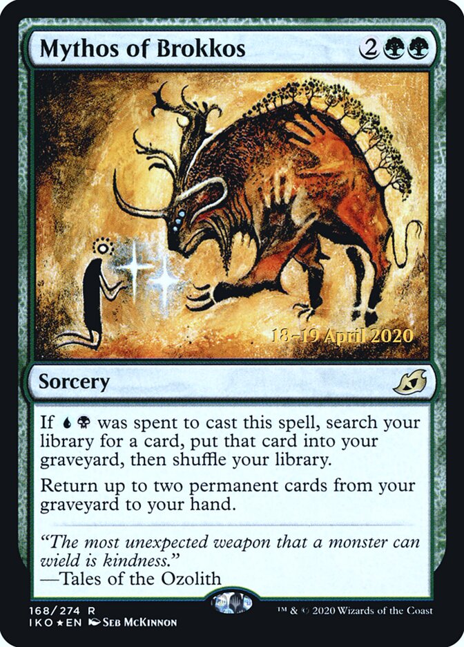 Mythos of Brokkos, Ikoria: Lair of Behemoths Promos · 168/274
