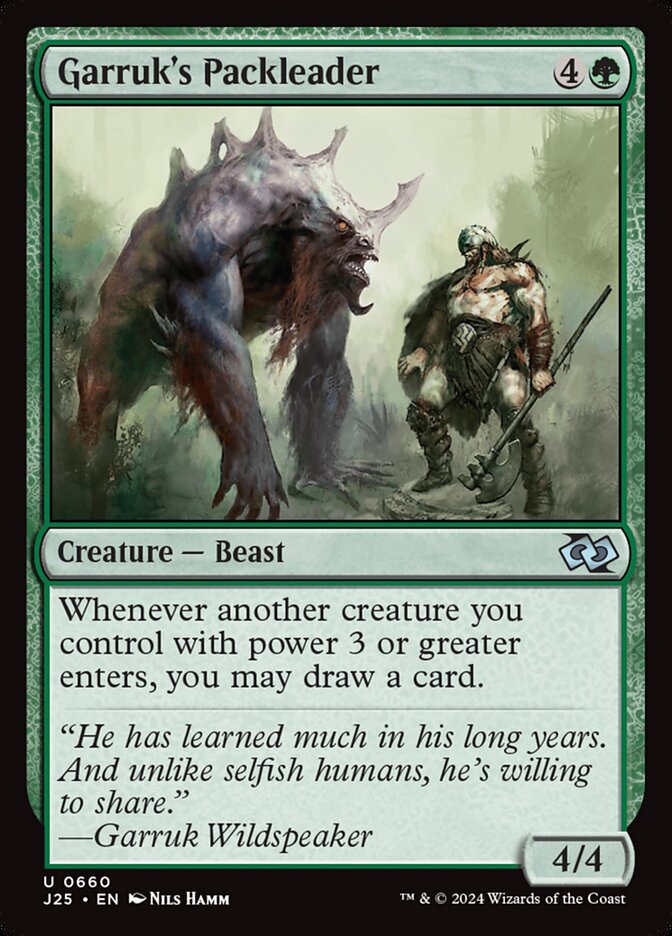Garruk's Packleader, Foundations Jumpstart · 0660