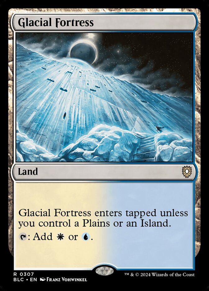 Glacial Fortress, Bloomburrow Commander · 0307