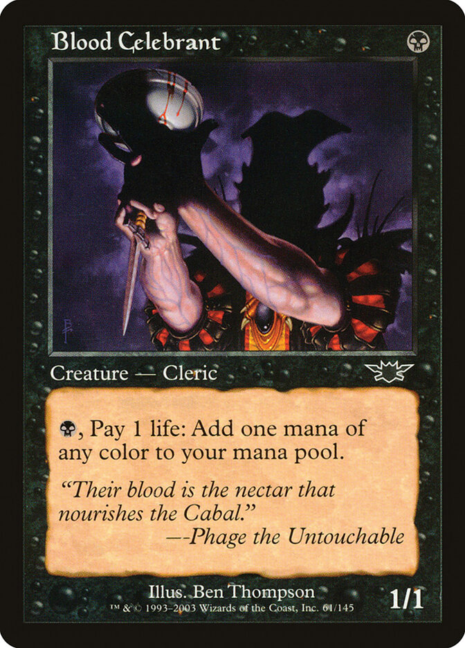 Blood Celebrant, Legions · 61/145