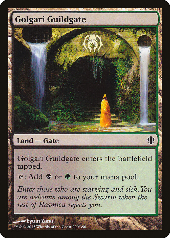 Golgari Guildgate, Commander 2013 · 290/356