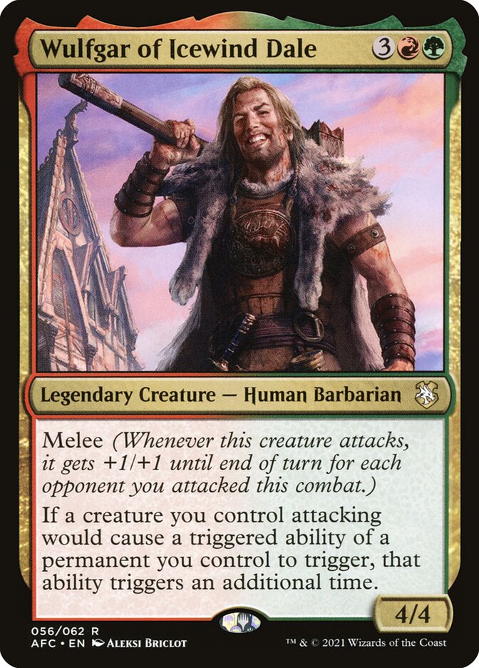 Wulfgar of Icewind Dale, Forgotten Realms Commander · 056/062
