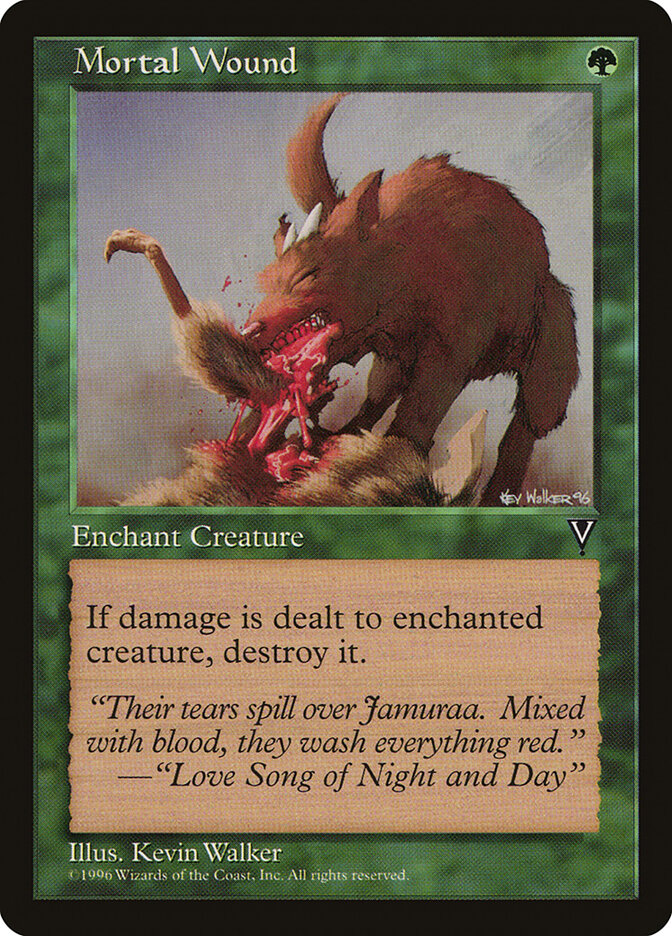 Mortal Wound, Visions · 113