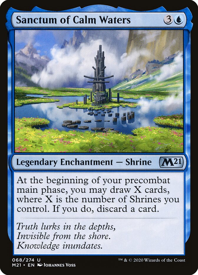 Sanctum of Calm Waters, Core Set 2021 · 068/274