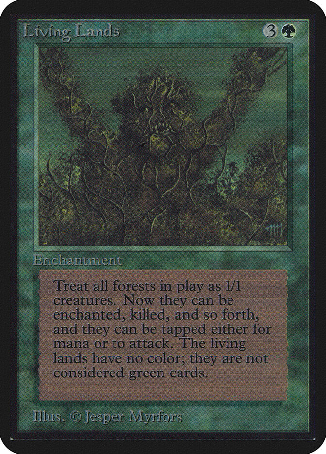 Living Lands, Limited Edition Alpha · 209