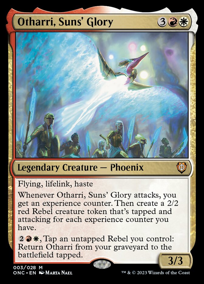 Otharri, Suns' Glory, Phyrexia: All Will Be One Commander · 003/028