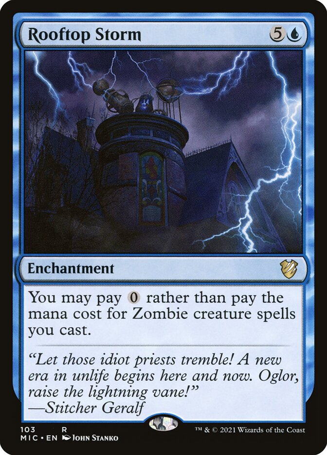 Rooftop Storm, Midnight Hunt Commander · 103