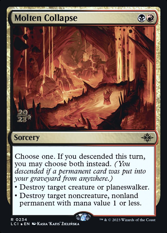 Molten Collapse, The Lost Caverns of Ixalan Promos · 0234
