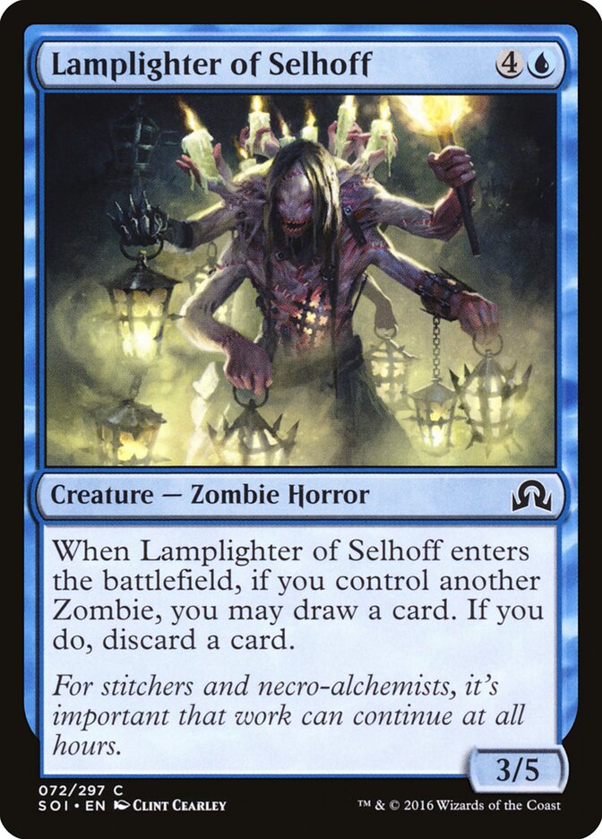 Lamplighter of Selhoff, Shadows over Innistrad · 072/297