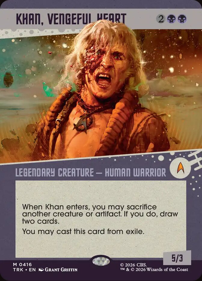 Khan, Vengeful Heart, Star Trek · 0416