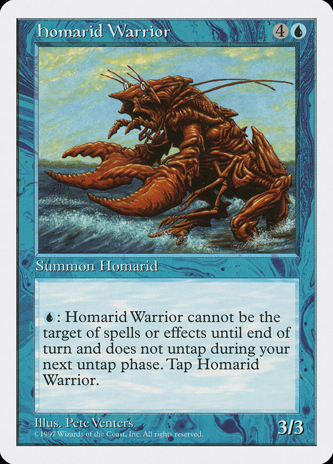 Homarid Warrior, Fifth Edition · 92
