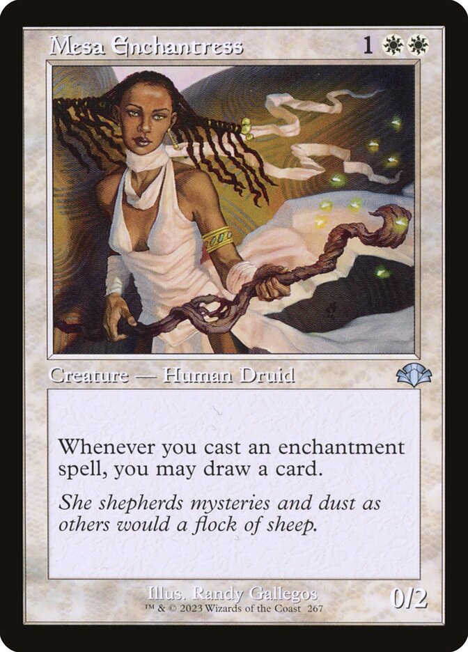 Mesa Enchantress, Dominaria Remastered · 267