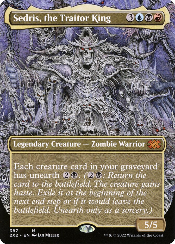 Sedris, the Traitor King, Double Masters 2022 · 387