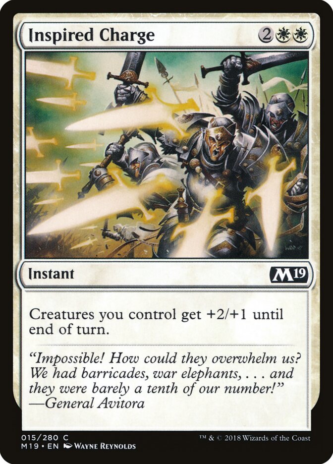 Inspired Charge, Core Set 2019 · 015/280